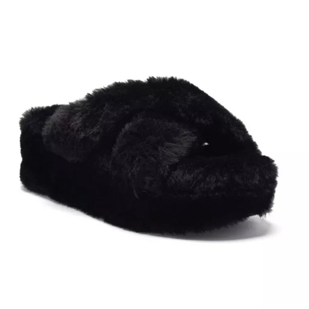 Fuzzy Jessica Simpson Slippers